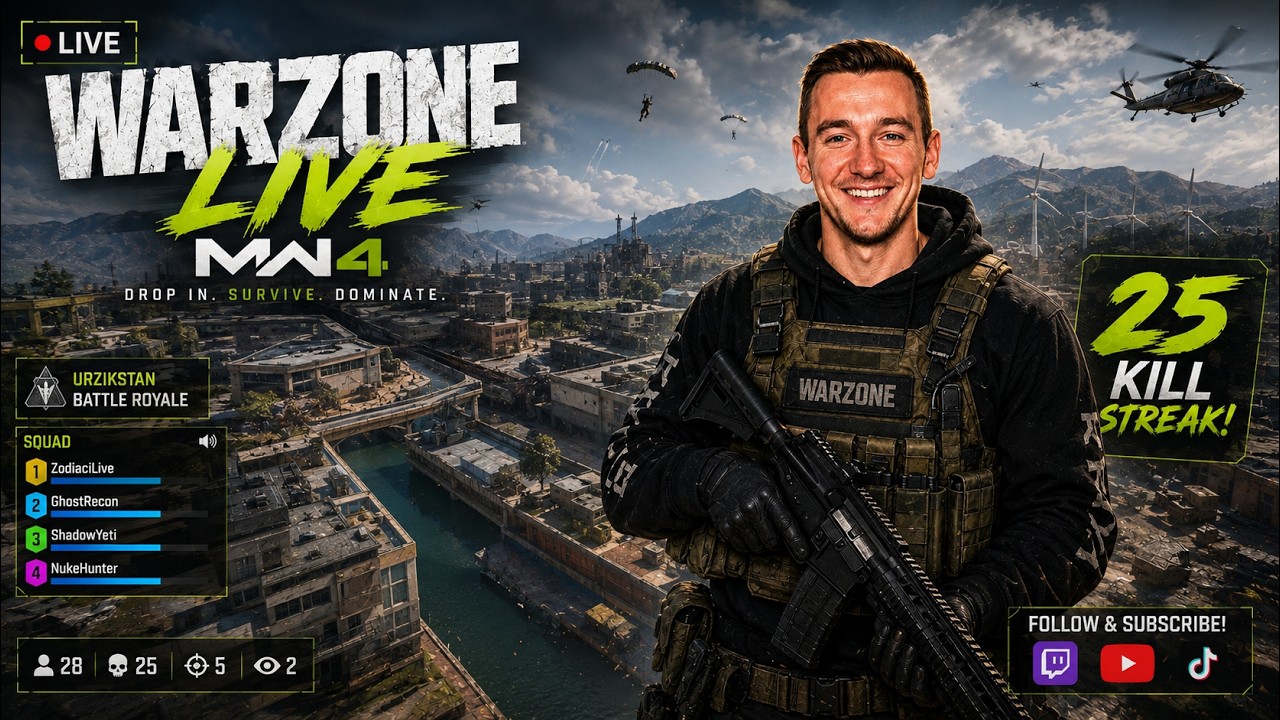 🏆ZODIAC IS HERE! MW4 WARZONE BETA😮