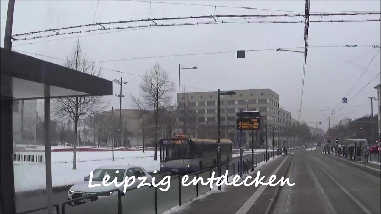 Prager Str. -  mit Linie 15 -  Richtung Meusdorf