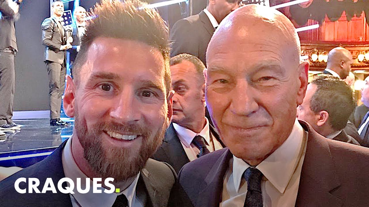 A incrível anedota de quando Patrick Stewart conheceu Messi