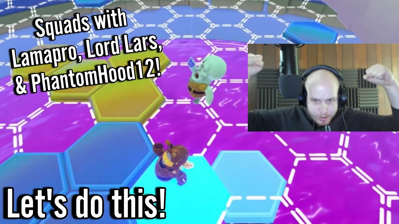 Squidward Shows OFF Track Skills! | Fall Guys Squads Ep. 1