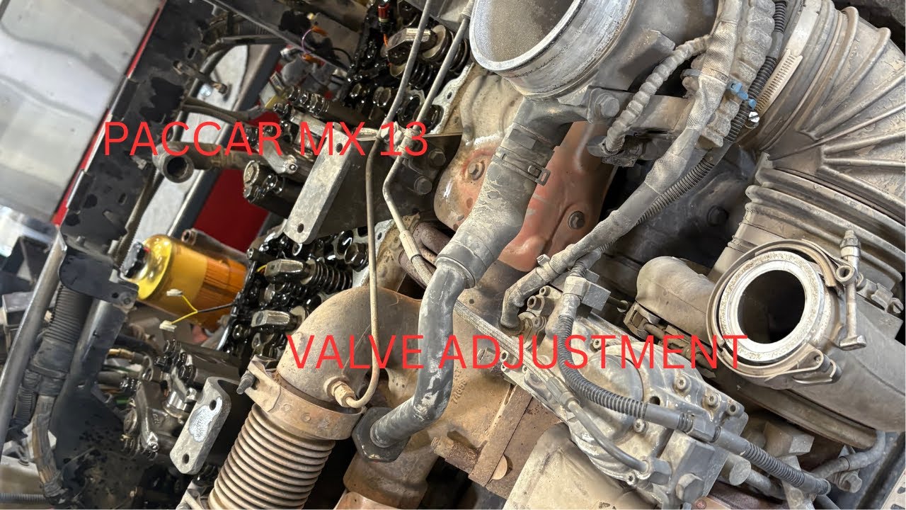 paccar mx13 epa 13 valve adjustment
