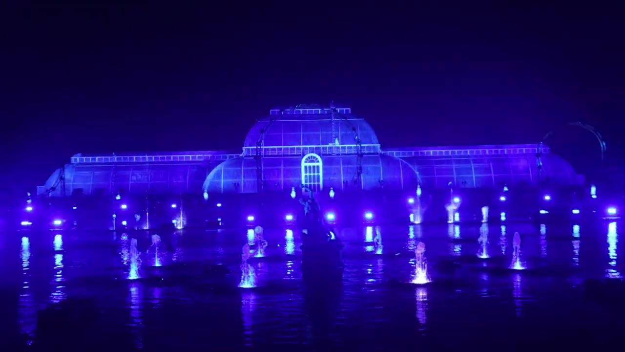 Christmas At Kew 2024. (Palm House Light show)