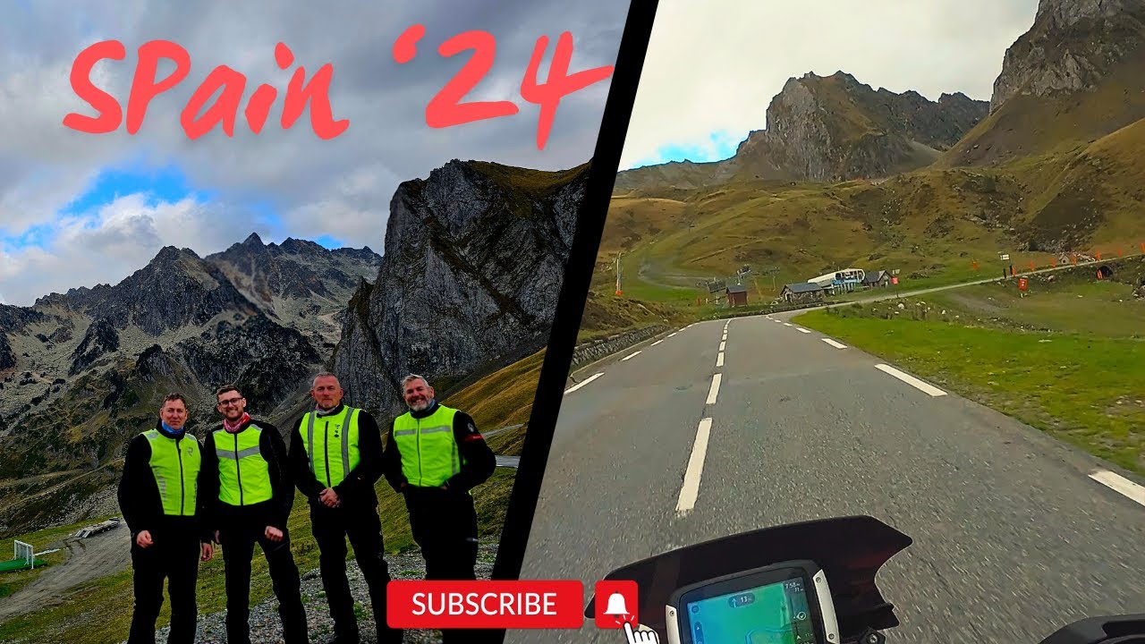 Spain Motorcycle Tour 2024 | Day 8| The Pyrenees