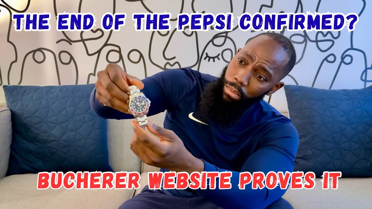 Rolex Pepsi GMT to be Discontinued this Year CONFIRMED!? | BLRO Removed from Rolex Bucherer Website