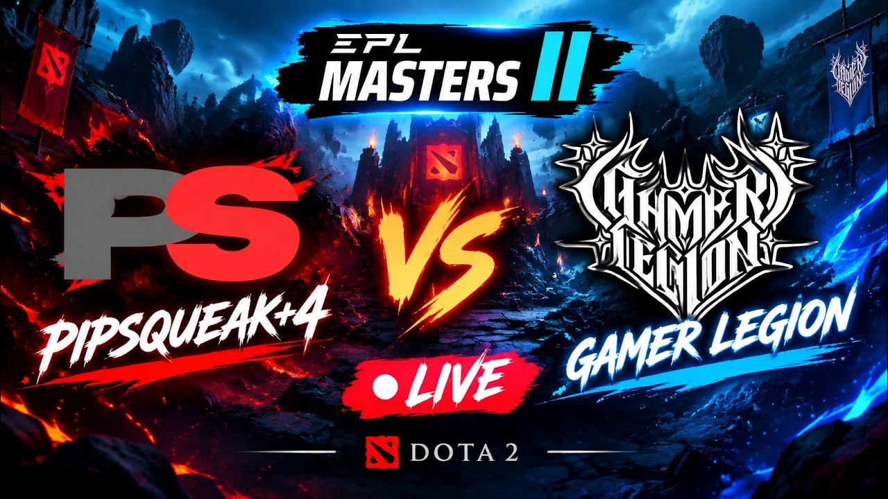 Pipsqueak+4 vs Gamer Legion | Live | DOTA 2