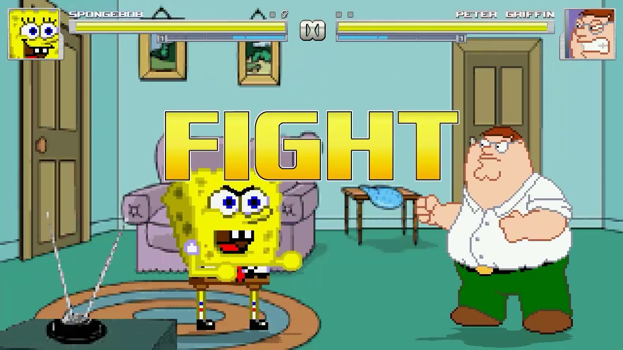 AN Mugen Request #987: Spongebob VS Peter Griffin