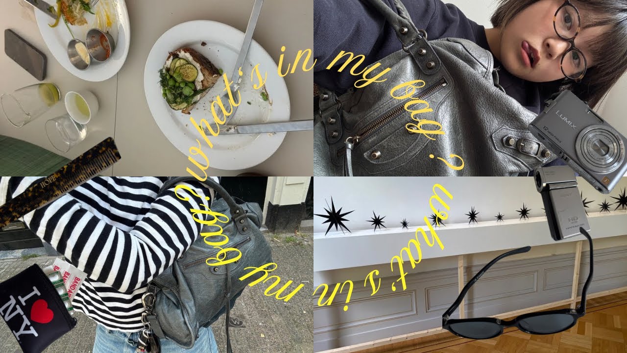 #2 [what’s in my bag?] 最近天気良すぎて鬱になる🌤️😪💤💤(23)