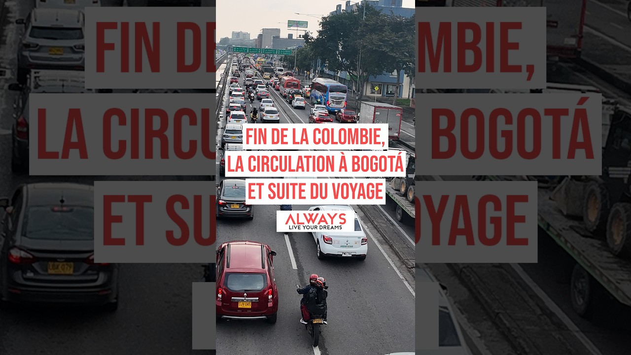 La Colombie, c'est fini !