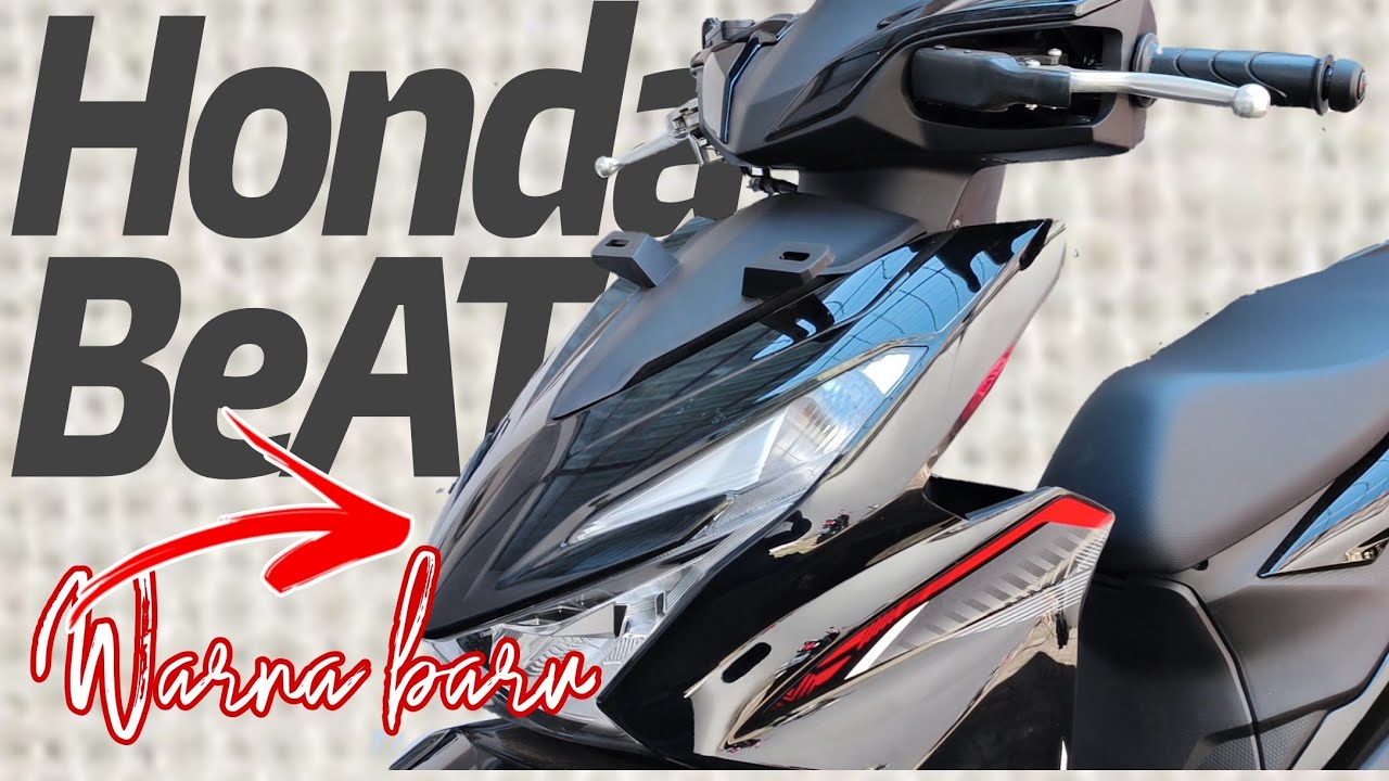Honda Beat Warna Hitam Terbaru MY2026!