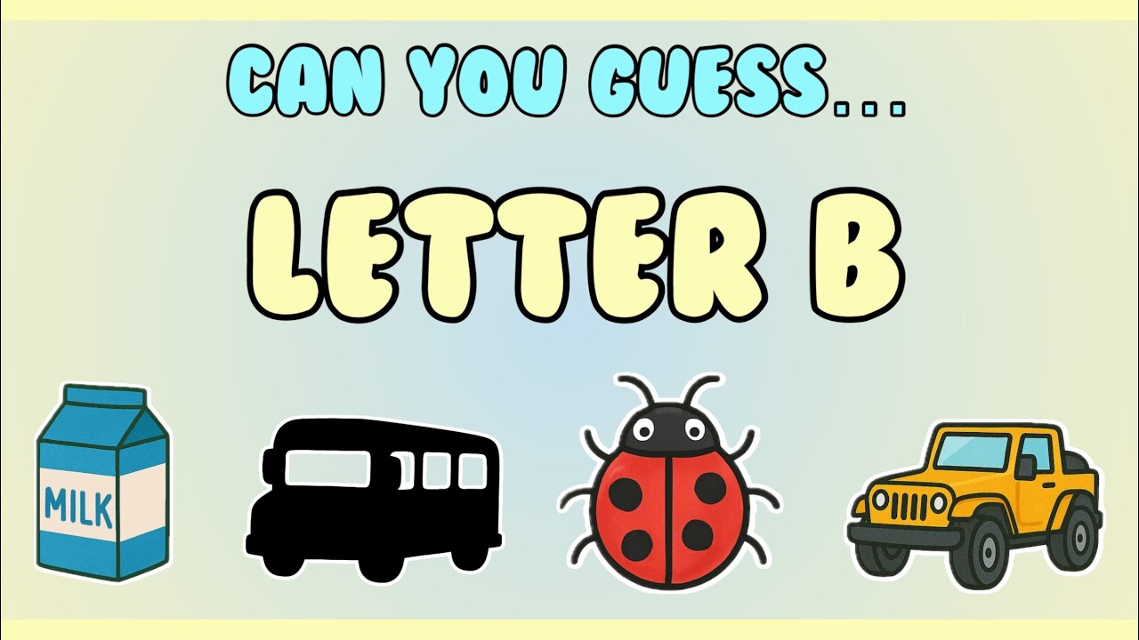 Phonics Quiz Game – Letter B