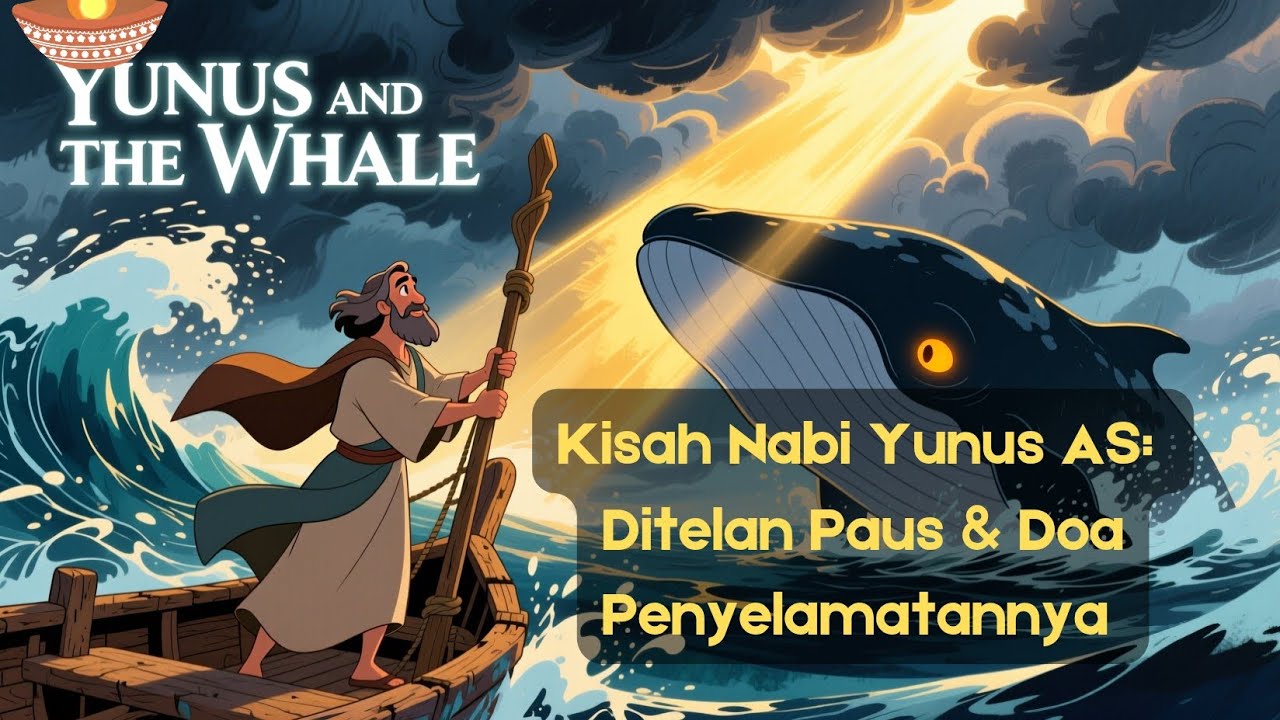 Kisah Nabi Yunus AS: Ditelan Paus & Doa Penyelamatannya | Inspirasi Hidup dari Kisah Para Nabi