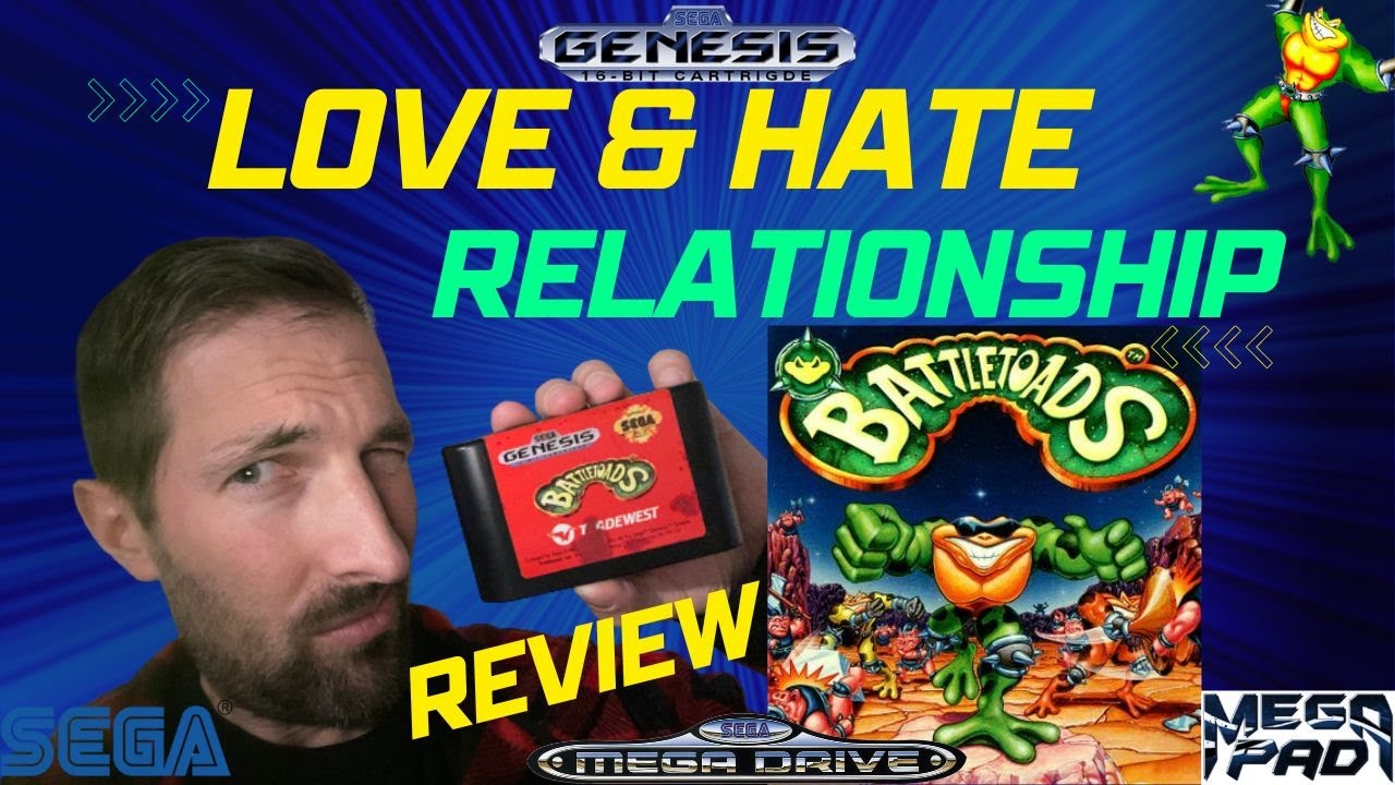 Battletoads Sega Genesis Mega Drive Review Love and Hate Relationship