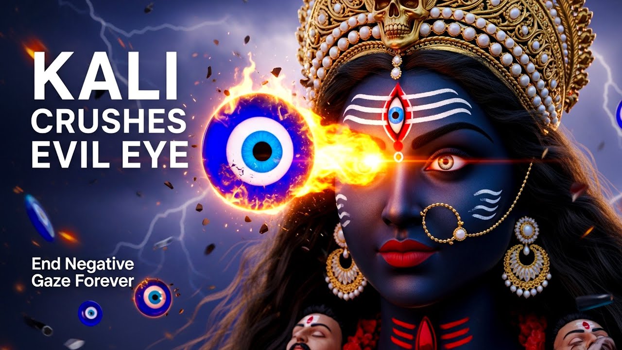 Kali Mantra to Remove Evil Eye | Destroy Nazar, Negative Energy & Dark Looks Instantly