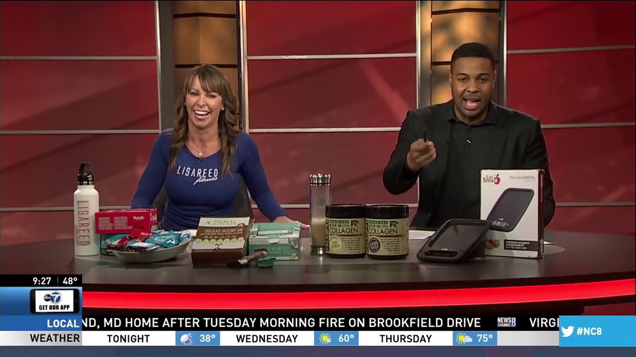 Protein Power on News Ch 8 Sports Talk Part 2/2