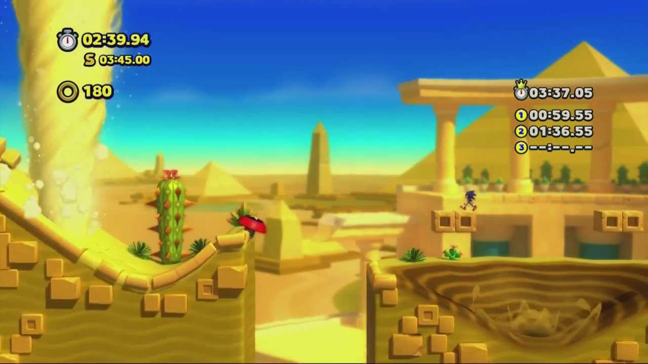 Sonic Lost World: Desert Ruins Zone 4 [1080 HD]