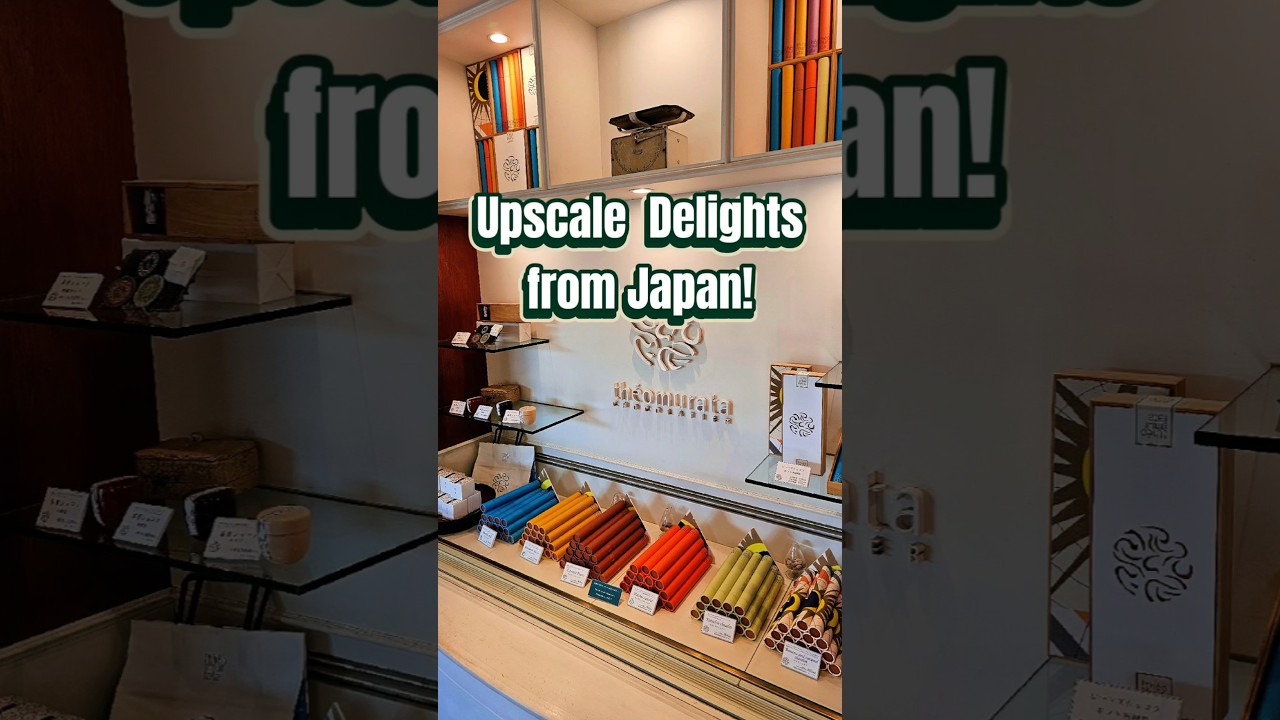 Upscale Delights from Japan! #sweets #chocolate