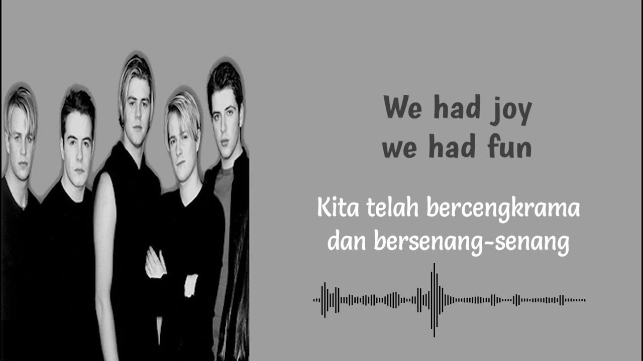 SEASON IN THE SUN - WESTLIFE LYRIC (LIRIK DAN TERJEMAHAN)