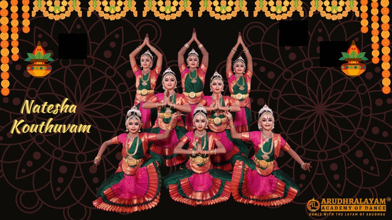 Natesha Kauthuvam | Bharatanatyam Group Performance | South Indian Classical Dance | Salangai pooja
