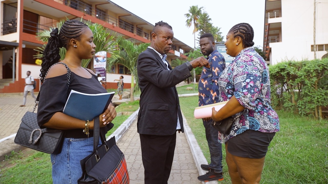 Nana Yeboah Now Professor At Kumasi Technical University 😂 Professor F9  Ft Memenedaba, Mama Kali,