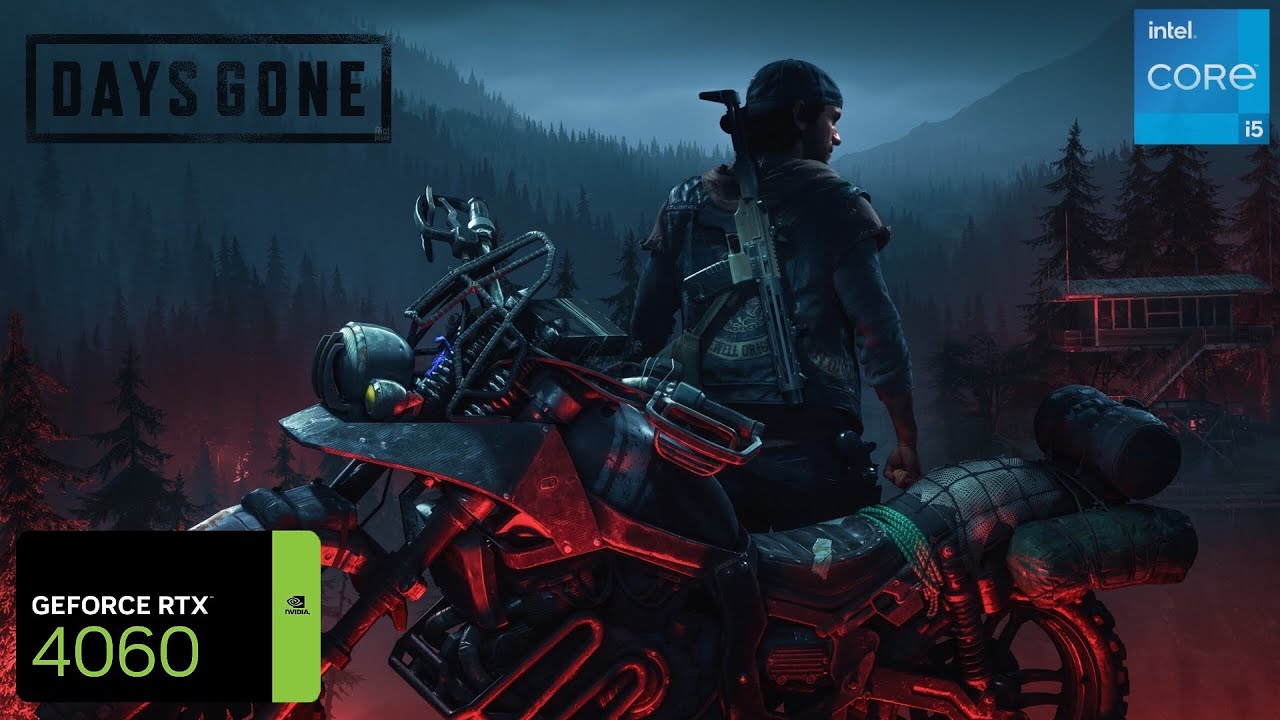 Days Gone RTX 4060 Gameplay Benchmark 1080p/1440p/4K