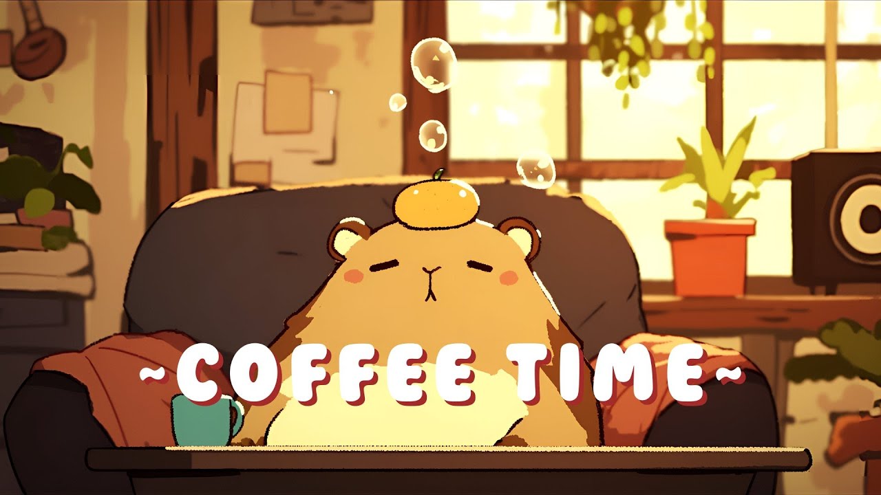 Capybara Chill Station - Chill Beats to Help You Relax ~ Sweet Dreams ~ 🦫 🎵 🌙 | Focus Helper