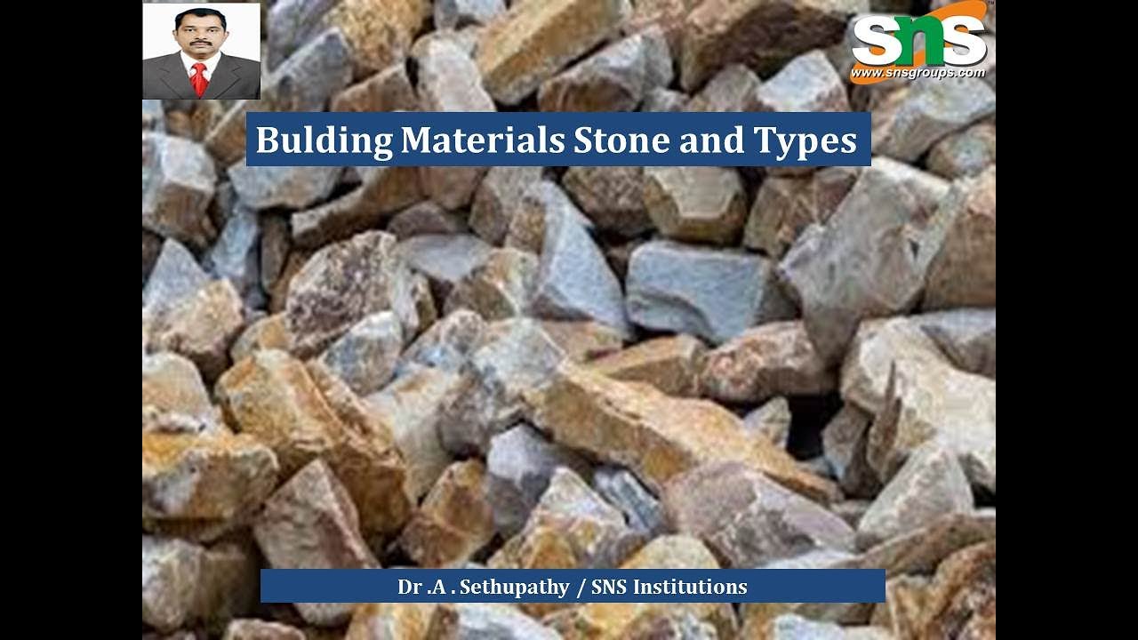 Building Material Stone | Civil Engineering | SNS Institutions