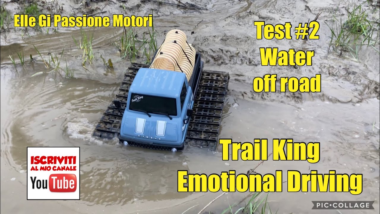 KYOSHO TRAIL KING ✅ Blizzard 2.0 Series ✅Test #2 Water