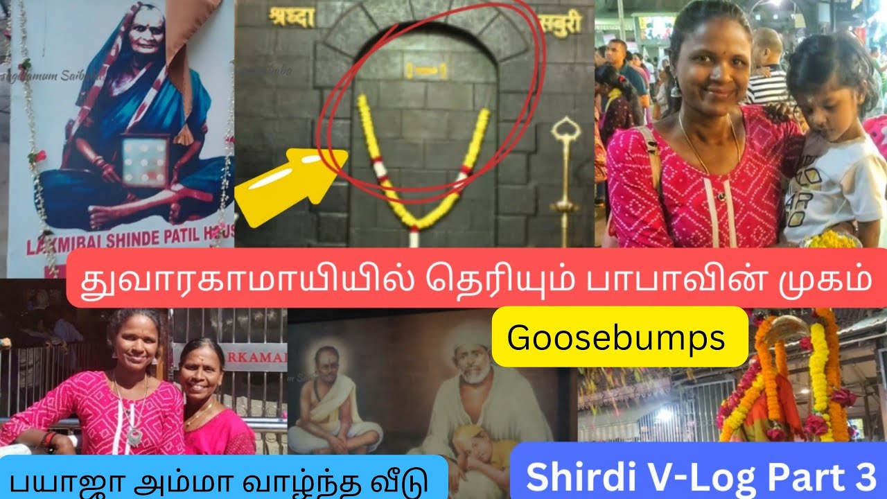 #goosebumps இந்த பிறவியை கடந்து விட வேண்டும் | சந்தோஷமாக வாழவேண்டும் #vlog #shirdi  Part 3