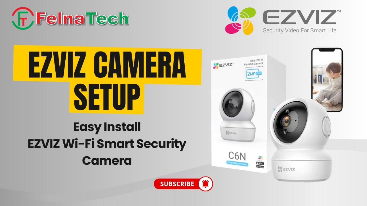How to Install ezviz wifi camera | ezviz camera যে ভাবে সেটআপ করবেন নিজের মোবাইলে | ezviz ক্যামেরা