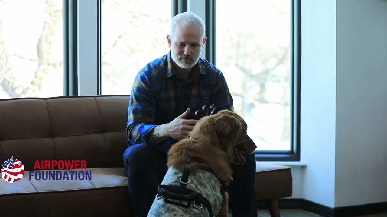 Airpower Gives a Service Animal to USAF Veteran at Fort Worth Stock Show & Rodeo