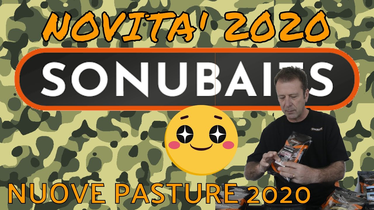 SONUBAITS italia NOVITA' 2020 PASTURE Con Angelo De Pascalis