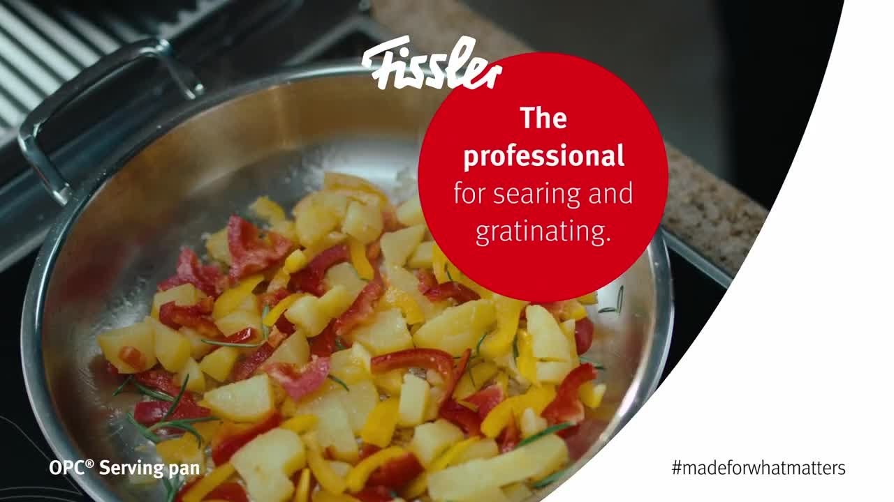 Original-Profi Collection® Stainless Steel Serving Pan - the professional for searing & gratinating