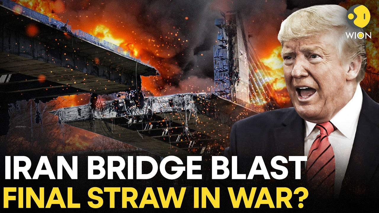 US-Israel Strike Iran Bridge: Trains Halted, Casualties Mount Amid Escalation | WION Originals