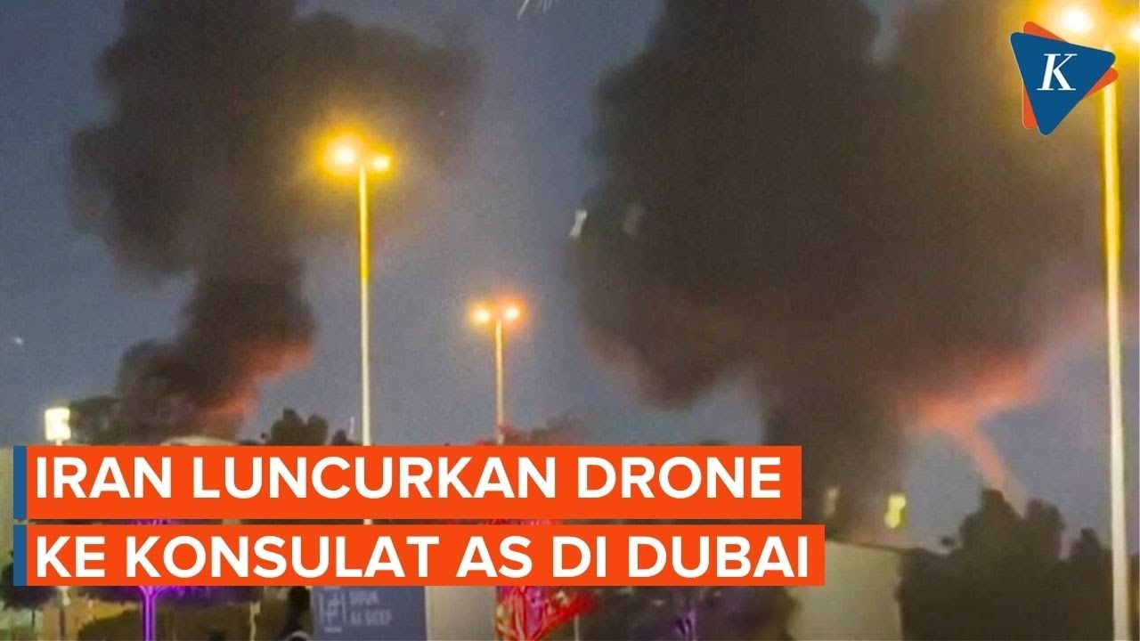 Iran Serang Konsulat AS di Dubai, Kedubes Amerika di Arab dan Kuwait Digempur