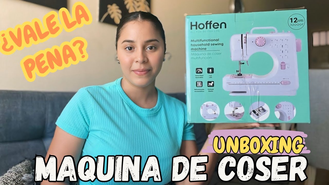 UNBOXING MAQUINA DE COSER  ¿Vale la pena?/ Tiendas ARA