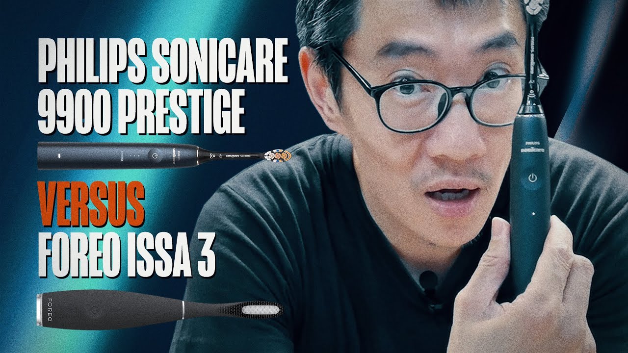 Philips Sonicare 9900 Prestige против Foreo ISSA 3: битва звуковых зубных щеток 