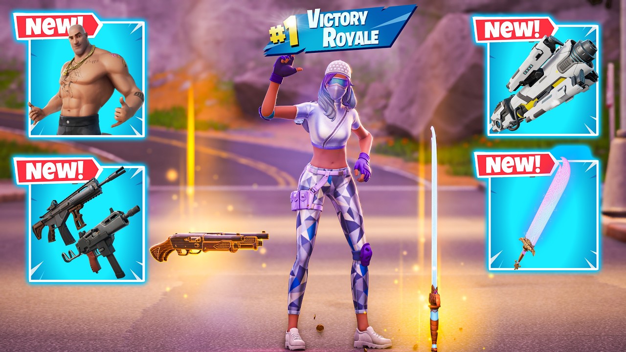 DIAMOND DIVA vs NEW! MYTHIC'S CHALLENGE ( NEW! Fortnite Chapter 7 Season 1 )