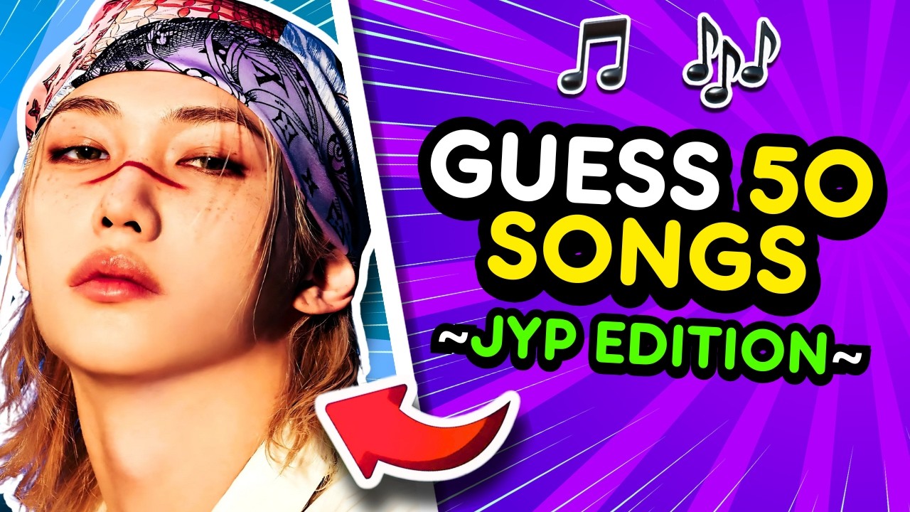 🌟 Guess 50 Songs [JYP EDITION] 🎶 | KPOP QUIZ 💖