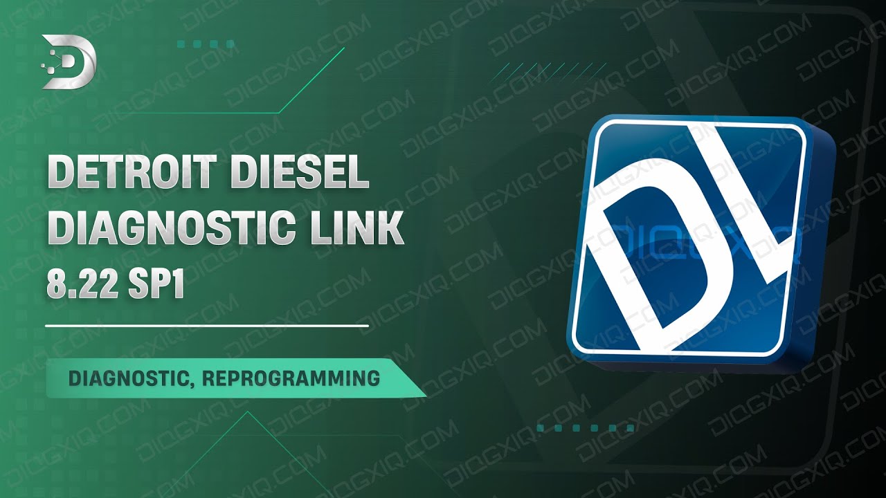 DETROIT DIESEL DIAGNOSTIC LINK 8.22 SP1 | ACTIVATION  👨‍💻INS FINAL