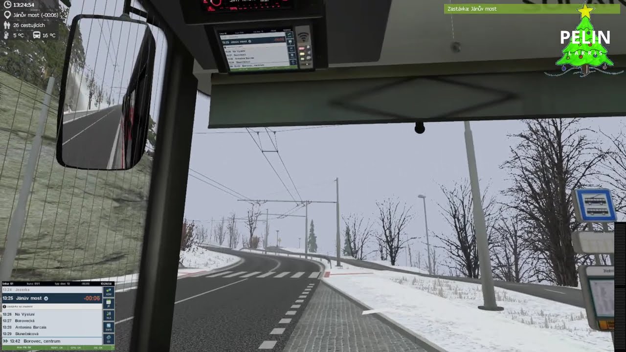 Letsplay 439 | SIMT update 8 | linka 61 Hlavní nádraží - Borovec