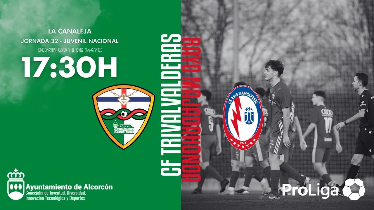 CF TrivalValderas Alcorcón  ( Juvenil A ) vs CF Rayo Majadahonda ( Juvenil B )