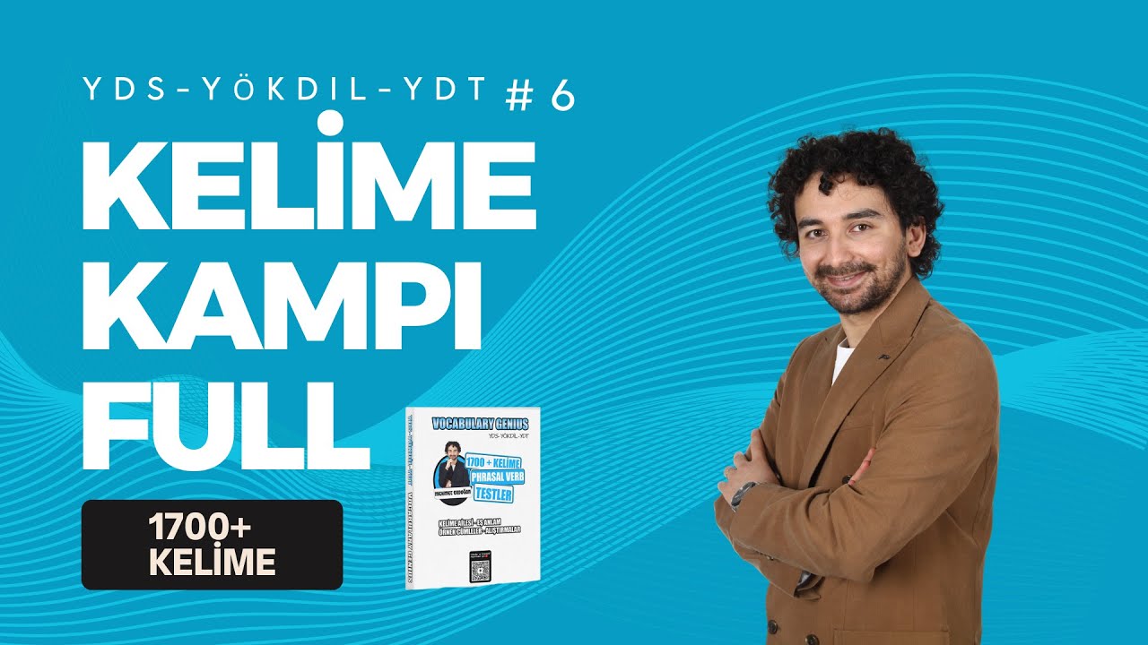 1700+ Kelimelik Dev YDS Kelime Kampı 6.G&uuml;n | Vocabulary Genius