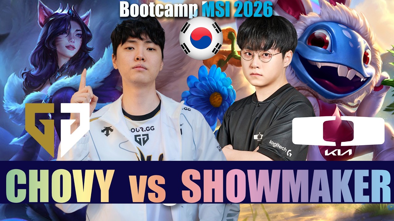 GEN Chovy vs DK ShowMaker - Chovy AHRI vs ShowMaker FIZZ Mid - Patch 26.13 KR Ranked | lolrec