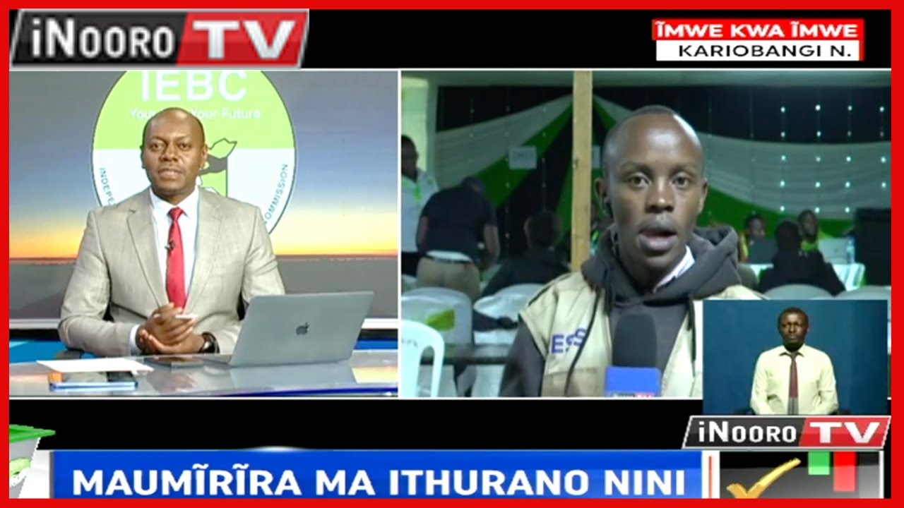 Ũrĩa ũtari wa kura ũrathiĩ nambere mwena Nairobi,Kariobangi North.