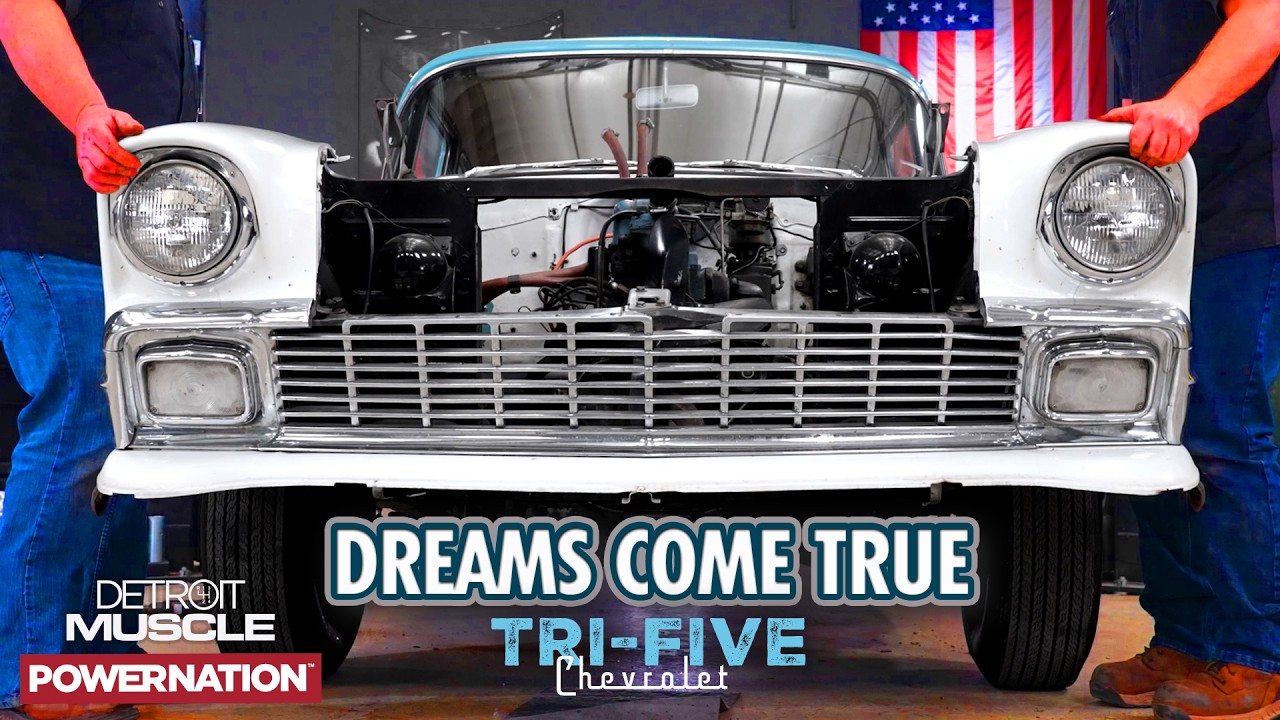 Tri-Five Gasser Build: The Teardown Starts Now! - Detroit Muscle S12, E7