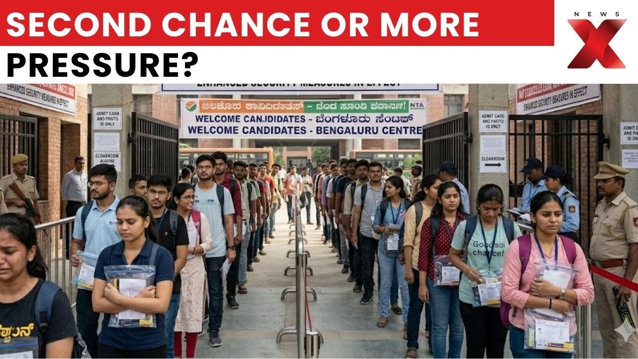 NEET Re-Exam Sparks Mixed Reactions Among Bengaluru Students Today | NewsX