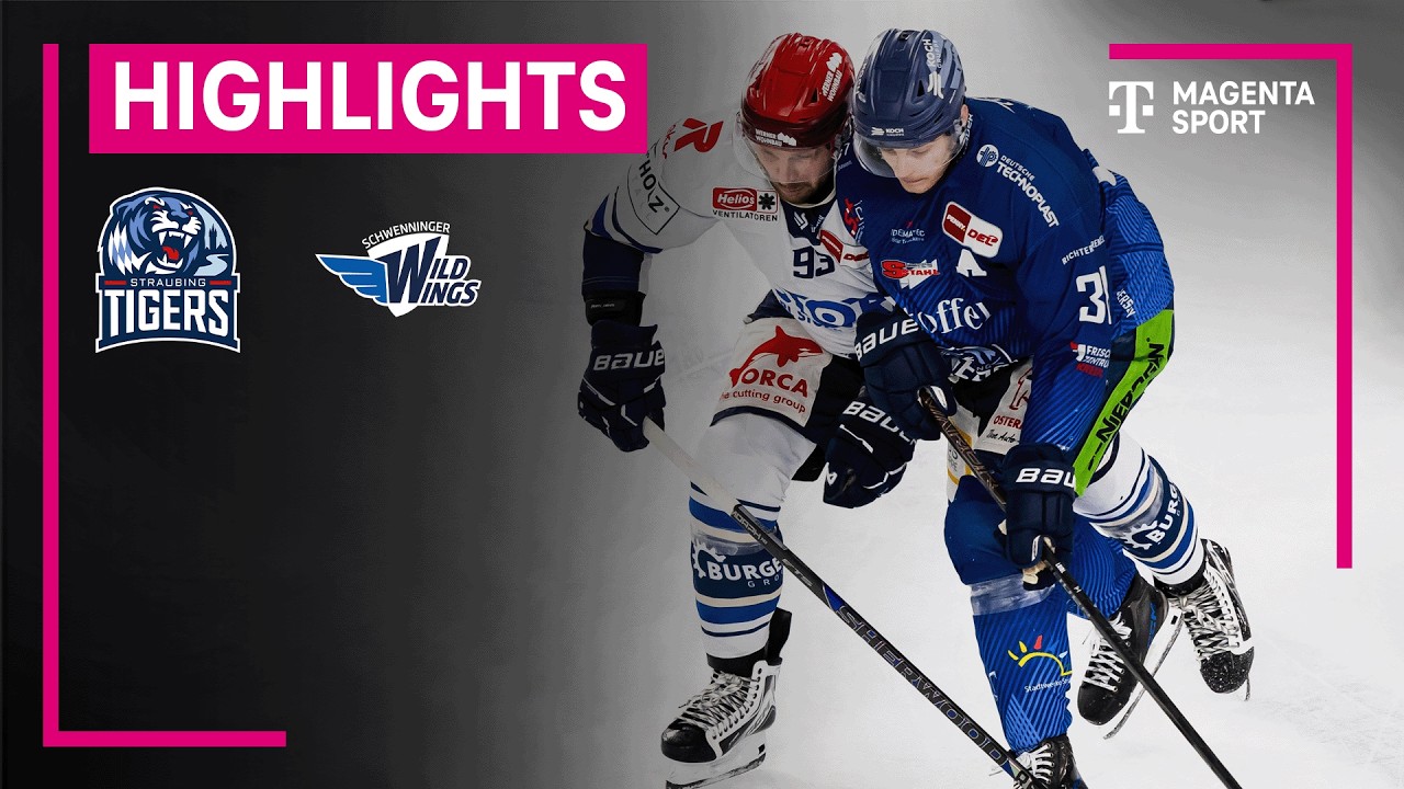 Straubing Tigers - Schwenninger Wild Wings | PENNY DEL | MAGENTA SPORT