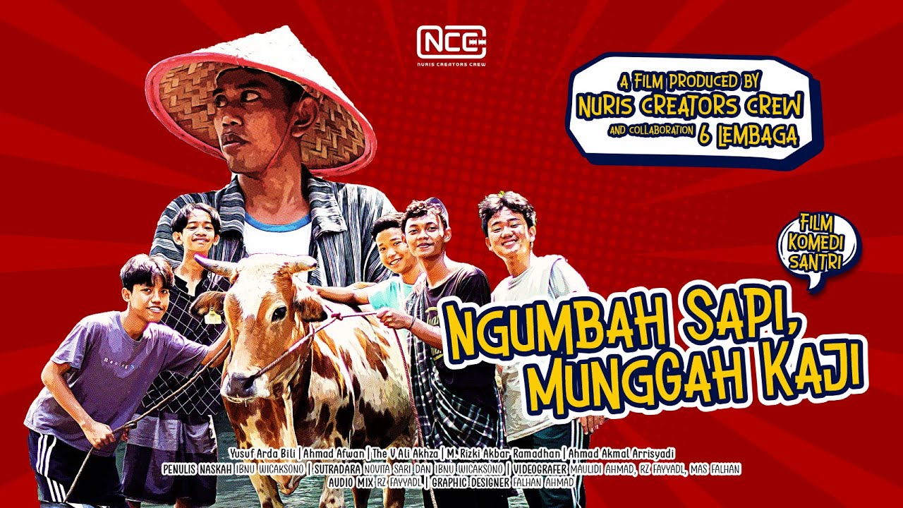 FILM KOMEDI SANTRI - NGUMBAH SAPI, MUNGGAH KAJI || Channel Nuris