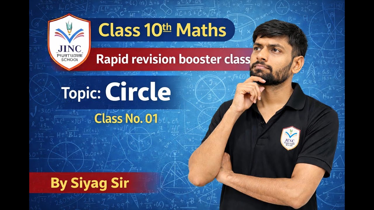 CLASS 10TH RBSE BOARD | MATHS | RAPID REVISION BOOSTER CLASS | By Siyag Sir | #class10th