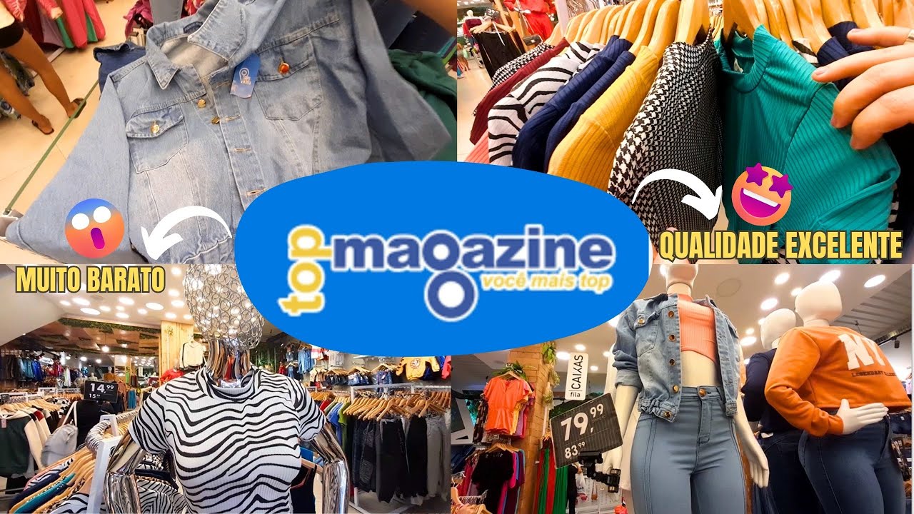 ROUPAS APARTIR DE R$8,00 | Tour e Achadinhos na Loja TOP MAGAZINE em Duque de Caxias.